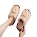 Baotou Women's Autumn Winter Indoor And Outdoor Thick-Soled Warm Plush Maternity Cotton Slippers Women Foam_vogvips.com