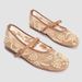 Embroidered Pearl Mary Jane Flats - Breathable Mesh & Round Toe Ballet Shoes (Elegant, Comfortable, Vintage-Inspired For Women)_vogvips.com