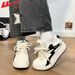 Hot-selling Couple's Shoes With Thick Soles And Breathable Design, 2025 Autumn New Model, Trendy Versatile Sneakers, White Sneakers T_vogvips.com