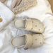 High-End Women's Studded Slip-On Sandals With Thick Soles For Summer Commuting And Everyday Wear_vogvips.com