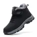 New Winter Boots For Men Waterproof PU Leather Warm Snow Ankle Boots Outdoor Warm Plush Non-slip Work High-top Casual Shoes_vogvips.com