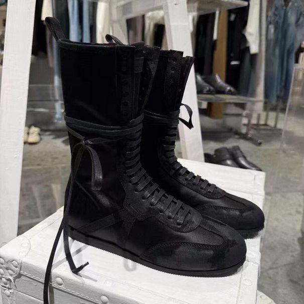 Boxing Boots Cleanfit High Boots Minimalist Martin Boots Men's And Women's Trendy Casual Chelsea Boots Advanced Training Shoes_vogvips.com