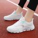 Joni Danlai Women's Sneakers 2025 Spring And Autumn New Casual Leather Waterproof Lightweight Non-slip Running Shoes_vogvips.com