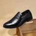 2025 Summer Leather Business Dress Le Fu New Large Men's Shoes Stone Pattern 48_vogvips.com