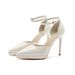 MTX 1088-19 Closed Hollow Velvet Waterproof Platform Sandals For Women 2025 Summer New Pointed Toe Stiletto High Heels_vogvips.com