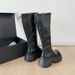 Sweet Cool Hot Girl Recommendation~Korean Style Big Toe Thick Sole Over-the-Knee Long For Women Slimming Heightening_vogvips.com