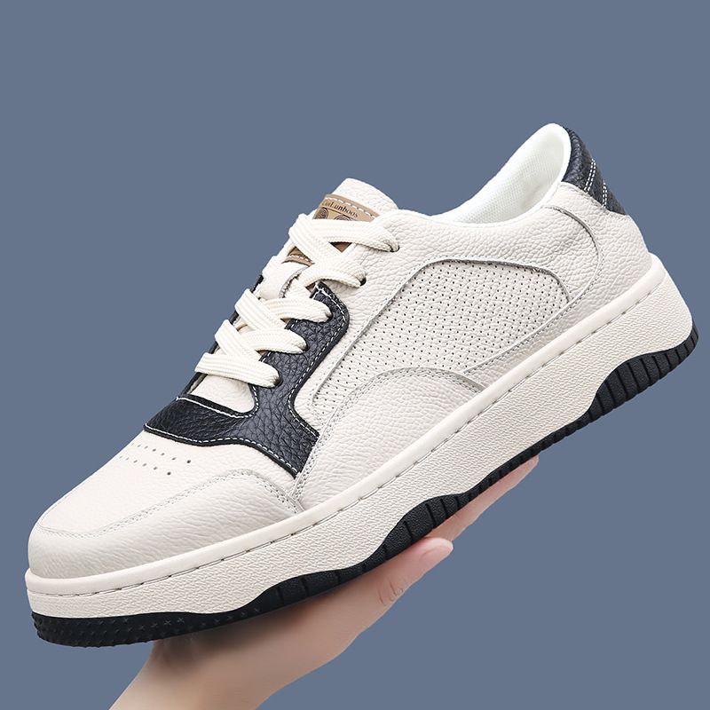 European Warm Series High Version 2025 Autumn Winter Alternative New Sneakers Couple Style Casual Little Bee Leather Board Shoes_vogvips.com