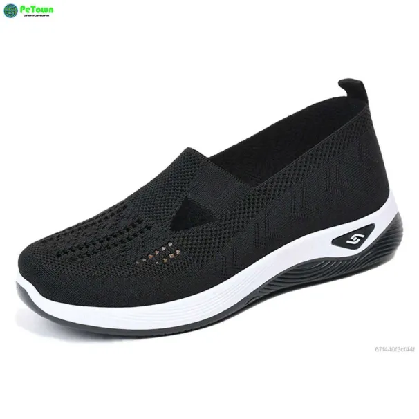 2024 Summer New Comfort Casual Fashion Soft Sole Breathable Hollow Out Flat For Women Women's Shoes PT MY_vogvips.com