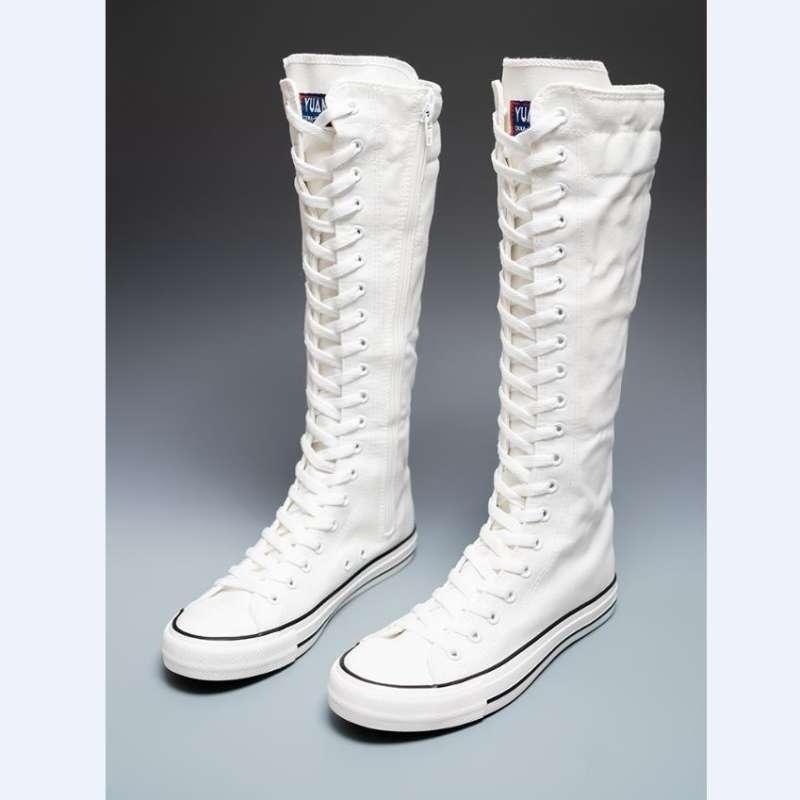 2025 New Canvas For Women, Casual Korean Style Versatile Women's Flat Shoes, Zipper Street Dance Shoes_vogvips.com