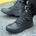 Men's Shoes Outdoor Desert Boots High Top Tactical Boots Military Fan Training Boots Men's Military Training Shoes Combat Boots_vogvips.com