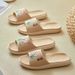 New Linen Slippers Men And Women Open Cotton And Linen Thick Bottom Embroidery Comfortable Couple Floor Home Cool Slippers Wholesale_vogvips.com