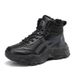 Winter Thick Velvet Snow Boots Women 2023 New Casual Beige High Top Cotton Cross Border Large Size Outdoor Sports Shoes_vogvips.com
