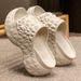 Bebealy Durian Sandals Women Sandals Outdoor Platform Beach Sandals Summer Wear-resistant Pool Sandals Nonslip Cloud Slippers_vogvips.com