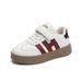 Girls' White Sneakers 2026 Spring Autumn New Fleece-Lined Sports For Older Children And Students Casual Single Shoes_vogvips.com
