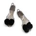 Heli Shark Women's Summer New Fish Mouth Transparent Jelly Beach Fashion Casual Rose Bow Breathable Sandals Trendy_vogvips.com