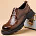 Men's 2024 New Fashion Large Formal Versatile Genuine Leather Casual British Business Wedding Groom Shoes_vogvips.com