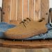 New casual shoes men's suede frosted leather lightweight breathable soft sole lace-up work shoes_vogvips.com