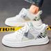Summer New Breathable Little White Men's Korean Edition Versatile Thick Sole Sports And Casual Board Trendy Shoes_vogvips.com