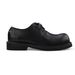Men And Women's Casual Leather Derby Shoes With Round Toe And Embroidered Back, Light Luxury Style For All Seasons_vogvips.com