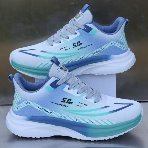 Men's Breathable Sports Shoes 2026 Versatile Casual Lightweight Soft Sole Running Trendy Anti Slip Shoes Wholesale_vogvips.com