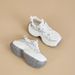 Women's Hidden Heel Polyurethane Dad Shoes 2025 New Spring Versatile Street Style Platform Thick Sole Casual Sneakers_vogvips.com