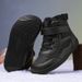 Winter Children's High Top Plus Velvet Thickened Wide Head Cotton Shoes Outdoor Warm Snow Boots_vogvips.com
