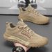 Euro Step Spring Summer New Breathable Work Men's Non-Slip Wear-Resistant Construction Site Office Sports Casual Hiking Shoes_vogvips.com