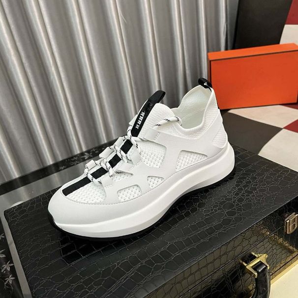 Spring Summer Breathable New Genuine Leather Men's Thick Sole Height Increasing Daily Versatile Casual British Style_vogvips.com