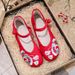 New Embroidered Single Flower Cloth Women's Qipao Buckle White Red Black Shoes Matching_vogvips.com