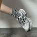 Women's Dad Sneakers 2025 New Summer Versatile Silver Thick-Soled Lightweight Casual Sports Shoes_vogvips.com