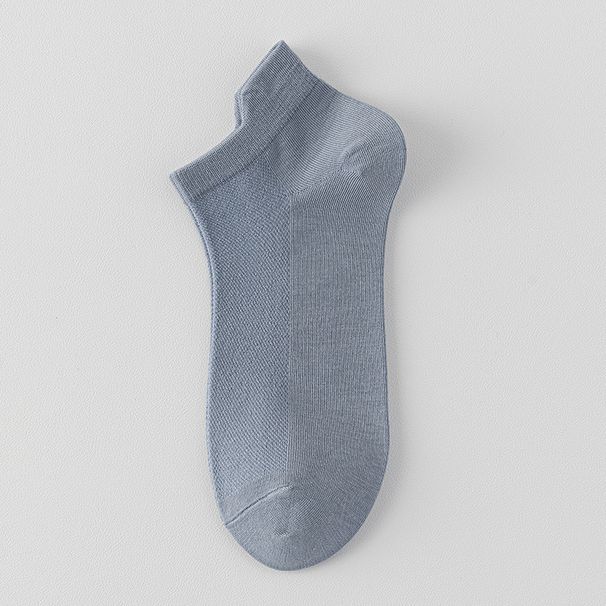 Men's Socks Pure Cotton Short Socks Mesh Shallow Mouth Non Slip Anti Drop Stand Up Ear Boat Socks Antibacterial Men's Socks Casual All Match_vogvips.com