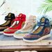 Large White Sole High Heels, Single Thick Sole, Straight Line With Buckle, Shallow Mouth Embroidered Cloth Shoes,_vogvips.com
