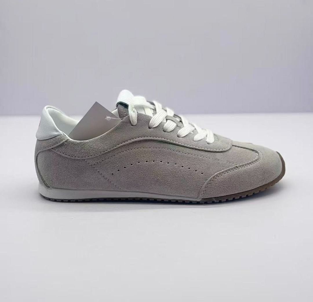 Windproof Sports Comfortable Shoes Cushioned Seasons Shoes Casual Fashionable Running Shoes Suitable For All Simple Elegant Daily Wear Gray_vogvips.com