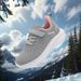Girls' Mesh Fabric, New Spring And Autumn Foreign Trade Sports Shoes, Breathable Fly-Knit Children's Outdoor Trendy_vogvips.com