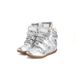Women's High Top Sneakers Hidden Wedge Heel Color Block Flat Casual Velcro Shoes_vogvips.com