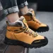 Winter Snow Boots Men Anti-slip Warm Soft Plush Casual Hiking Shoes Men Thick-soled Breathable Outdoor High-top Ankle Boots Men_vogvips.com