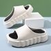 Women's Versatile Summer Flip Flops Height Increasing Odor Resistant Home Use Non-Slip Wear Resistant Comfortable Sandals Direct Sales_vogvips.com