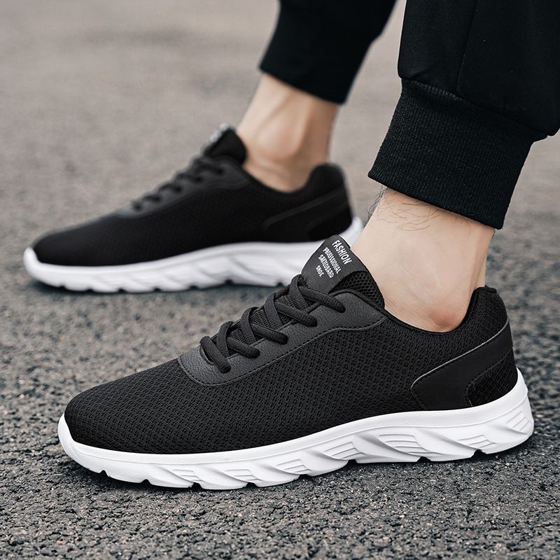 Summer New Casual Breathable Mesh Men's Large Fashion Sports Lightweight Running Shoes_vogvips.com