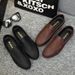 SHLIANG Men Fashion Shoes New Casual Shoes for Men Slip-On Loafers Comfortable Soft Leather Driving Shoes Breathable Moccasins Y0165_vogvips.com