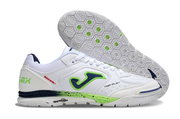 Low With Flat Shock-absorbing Suitable Heel Sole Anti-slip For Indoor Use To Durable Resistant Twisting JOMA IC Football Shoes_vogvips.com