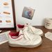 Autumn Mesh Thin Breathable Hiking For Women 2025 New Style Student Versatile Niche Sneakers Soft Sole White Shoes_vogvips.com