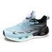 New Men's Shock-Absorbing Spring Spinning Youth Button Popcorn Sports Running Shoes_vogvips.com