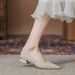 Sharp Pointed Flat Single For Women, New Sparkling Fairy Bridesmaid Versatile Shallow Mouth Scoop Shoes, One Foot_vogvips.com