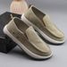 Euro Step 2025 New Trendy Versatile Canvas Men's Breathable Lightweight Comfortable Casual Shoes Men_vogvips.com