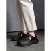 Designer Shoes Smartly Styled Men's Work To Casual Transition Boots High Quality Black Leather Laced Footwear From_vogvips.com