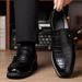 2025 Autumn New Casual Low-Cut Business Formal Slip-On British Style Men's Leather Shoes_vogvips.com