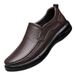 Men's Shoes Casual Leather Shoes Men's Dad Gloves Lazy Shoes_vogvips.com