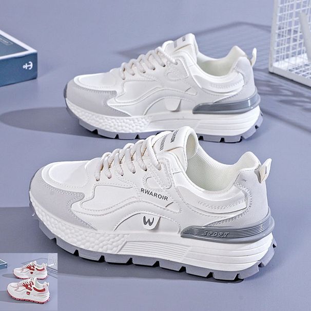 Shit Feeling Sports Shoes For Women Versatile Women's Shoes Soft Sole Student Forrest Gump Running Shoes_vogvips.com