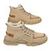 European Warm Series High-top Men's 2025 New Workwear Style Outdoor Hiking Summer Fleece-lined Cotton Shoes Labor Protection Construction_vogvips.com