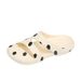 EVA Closed-toe Anti-collision For Women, Summer Outdoor Cartoon Sandals, Non-slip Beach Shoes, Colorful Leopard Print_vogvips.com